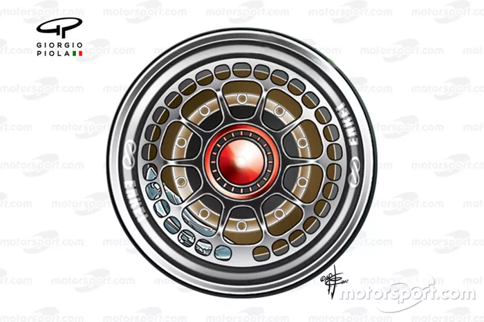 McLaren MP4-27 wheel