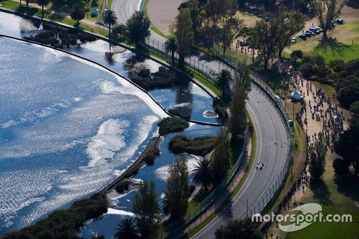 La acción desde aire