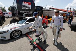 Pietro Fittipaldi, Dale Coyne Racing Honda, Jordan King, Ed Carpenter Racing Chevrolet