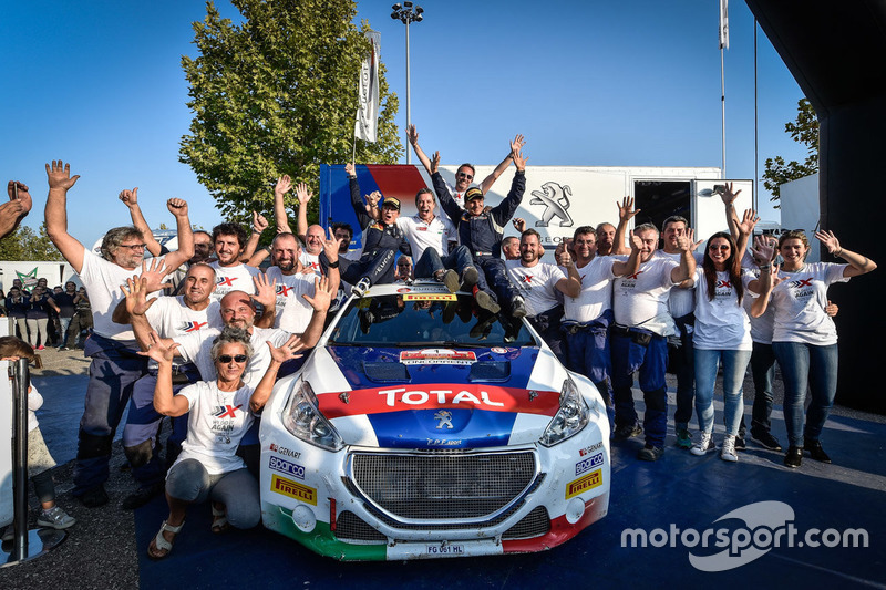 Paolo Andreucci, Anna Andreussi, Peugeot 208 T16, Peugeot Sport Italia