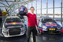 Mattias Ekström with the EKS Audi S1 quattro WRX and the Audi RS5 DTM