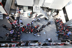 Lewis Hamilton, Mercedes AMG F1 Team with the media