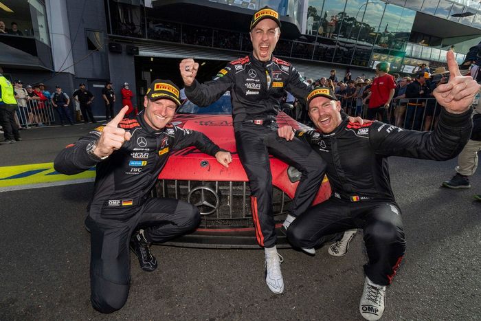 #888 Mercedes-AMG Team GMR Mercedes-AMG GT3 EVO: Maro Engel, Mikael Grenier, Maxime Martin