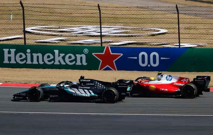 Lewis Hamilton, Ferrari, George Russell, Mercedes