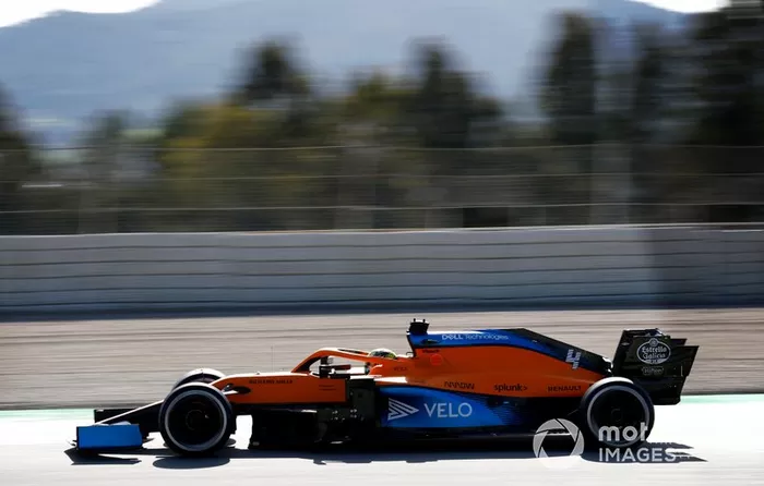 Lando Norris, McLaren MCL35 