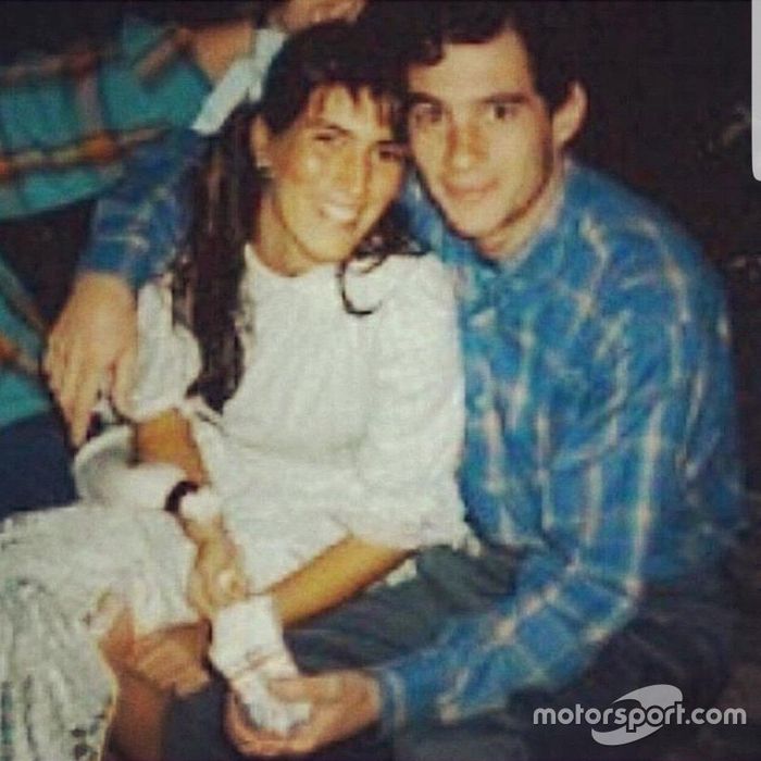 Adriane Yamin e Ayrton Senna