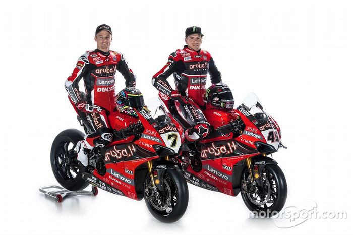 Scott Redding, Aruba.it Racing Ducati, Chaz Davies, Aruba.it Racing Ducati