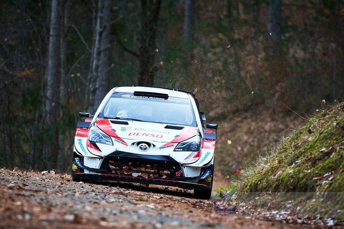 Elfyn Evans, Scott Martin, Toyota Yaris WRC