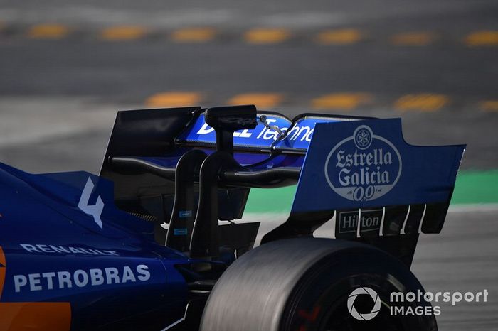 McLaren MCL34 rear wing