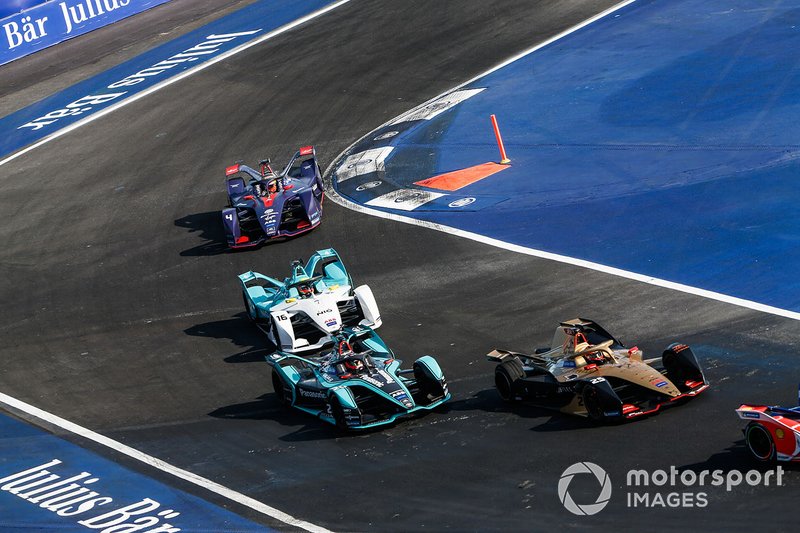 Jean-Eric Vergne, DS TECHEETAH, DS E-Tense FE19 Mitch Evans, Panasonic Jaguar Racing, Jaguar I-Type 3, Oliver Turvey, NIO Formula E Team, NIO Sport 004 