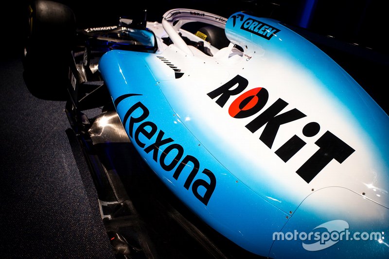 Williams FW42 Rokit logo detail