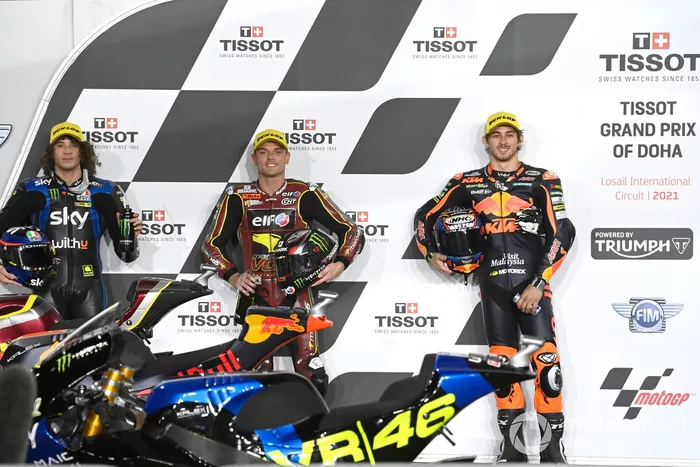 Marco Bezzecchi, Sky Racing Team VR46, Sam Lowes, Marc VDS Racing Team, Remy Gardner, Red Bull KTM Ajo