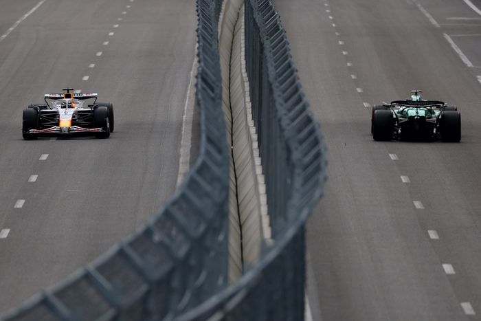 Lance Stroll, Aston Martin Racing, Isack Hadjar, Racing Bulls Team