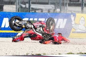 Marc Marquez, Ducati Team crash