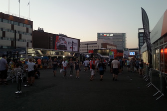 Atmosfera nel paddock