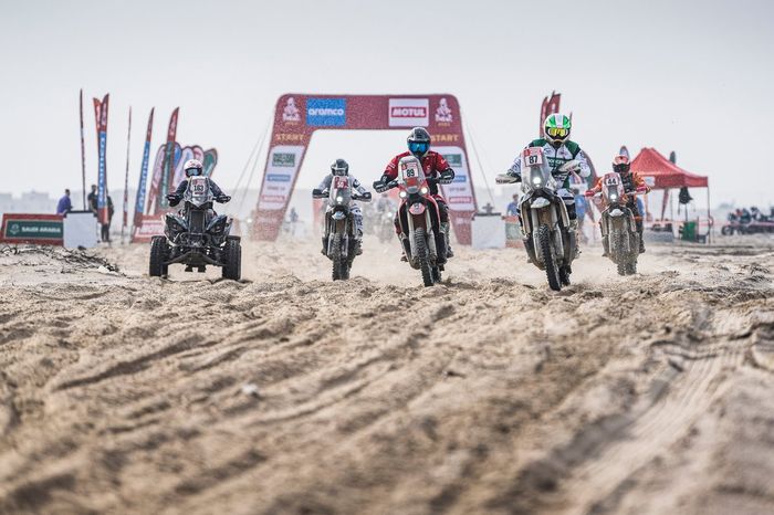 #163 Del Amo Motorsports By Motul: Pablo Copetti, #89 Kove Rally Team: Sunier Sunier, #87 Tecnosport: Lorenzo Maria Fanottoli