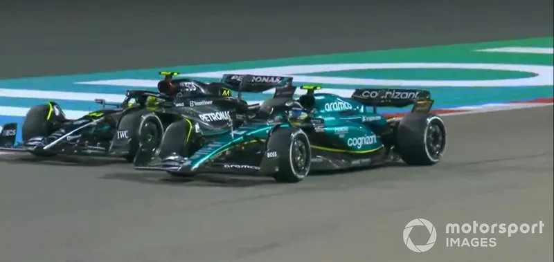 Alonso e Hamilton in Bahrain