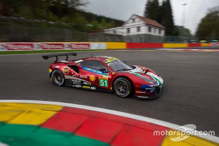 #51 AF Corse Ferrari 488 GTE EVO: Alessandro Pier Guidi, James Calado 