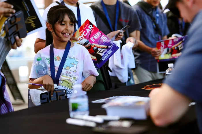 Young fan