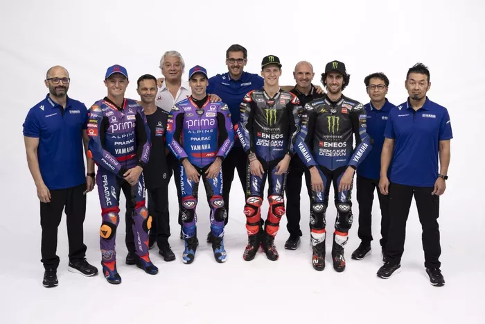 Fabio Quartararo, Team Yamaha MotoGP, Alex Rins, Team Yamaha MotoGP, Miguel Oliveira, Pramac Racing, Jack Miller, Pramac Racing
