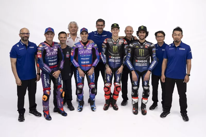 Fabio Quartararo, Yamaha MotoGP Team, Alex Rins, Yamaha MotoGP Team, Miguel Oliveira, Pramac Racing, Jack Miller, Pramac Racing