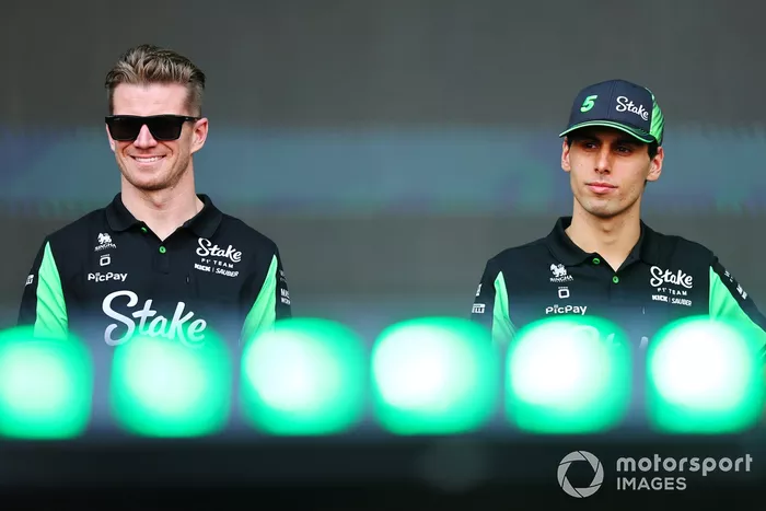 Nico Hulkenberg, Sauber, Gabriel Bortoleto, Sauber