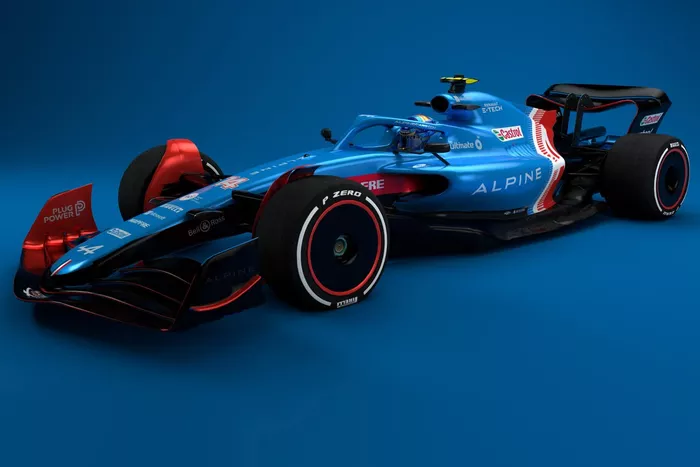 Alpine 2022 F1 car