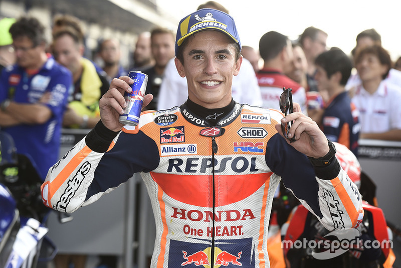 Il poleman Marc Marquez, Repsol Honda Team