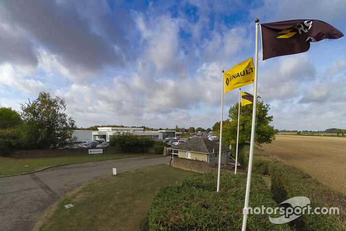 Werksbesuch bei Renault in Enstone