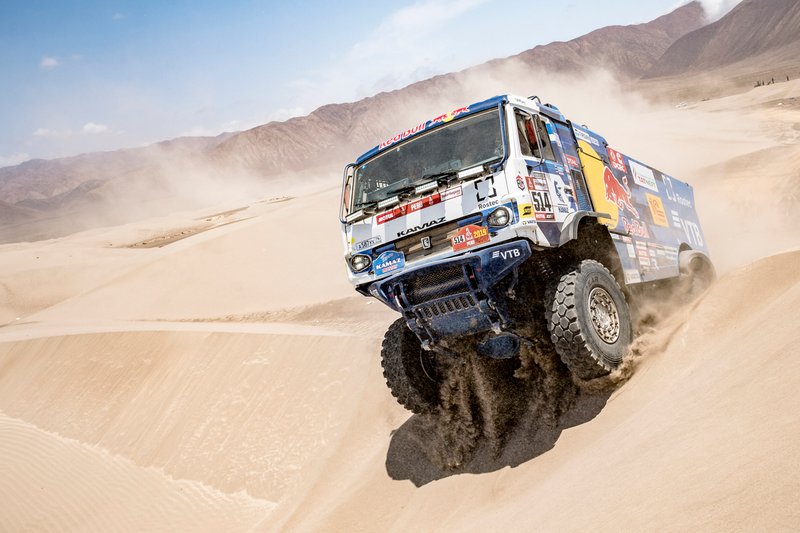 2. #514 Team Kamaz Master: Дмитро Сотніков, Ілнур Мустафін, Дмитро Нікітін