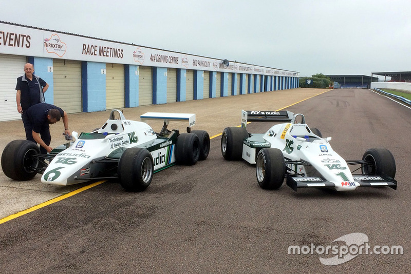 Williams FW08B (6 ruote) e FW08C (4 ruote)