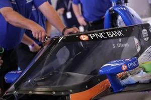 Scott Dixon, Chip Ganassi Racing Honda with aeroscreen
