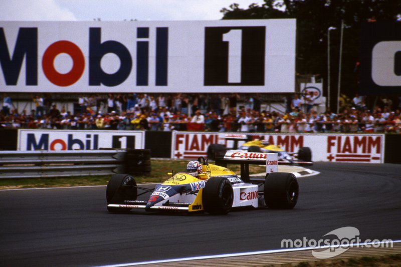 Найджел Мэнселл и Нельсон Пике, Williams FW11B Honda, 1987 год