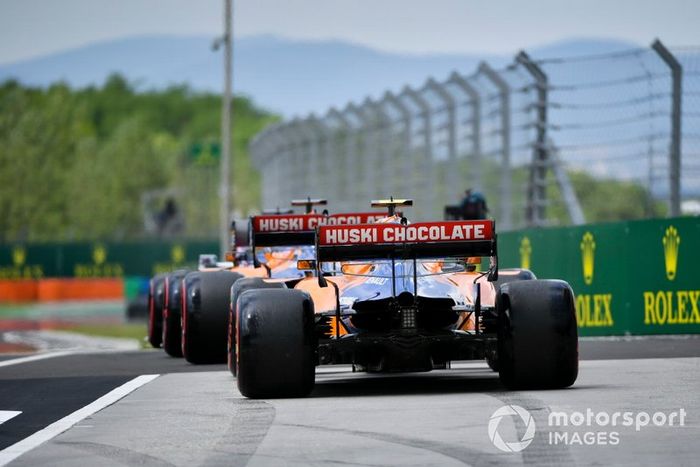 Carlos Sainz Jr., McLaren MCL34,  Lando Norris, McLaren MCL34