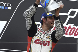 Podio: il secondo classificato Cal Crutchlow, Team LCR Honda