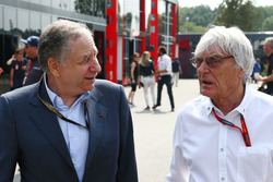 FIA-Präsident Jean Todt mit Bernie Ecclestone
