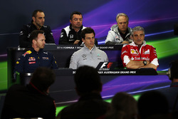 Persconferentie: Cyril Abiteboul, Renault Sport F1 Managing Director, Eric Boullier, McLaren Racing