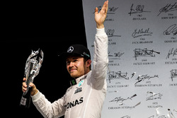 Ніко Росберг, Mercedes AMG F1 радіє другому місцю