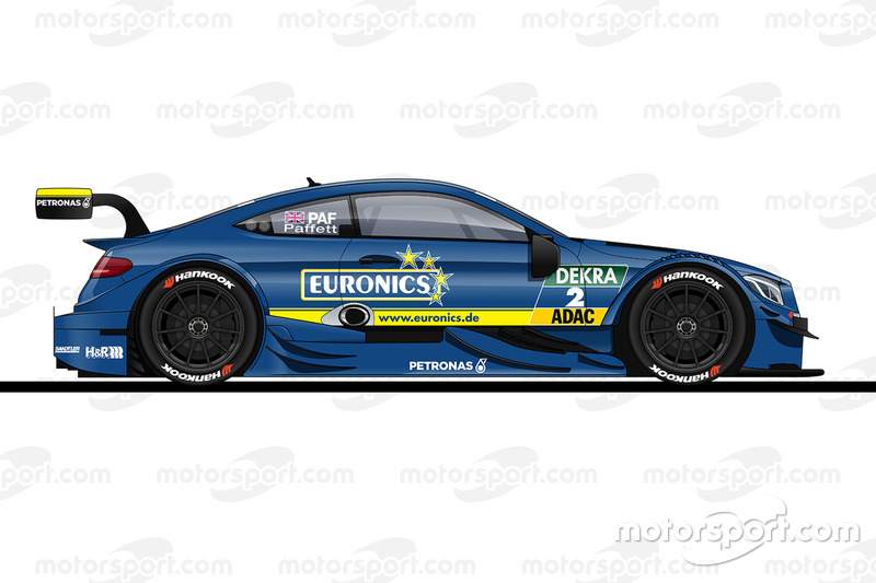 №2 – Гэри Паффет, Mercedes-AMG Team ART, Mercedes-AMG C63 DTM
