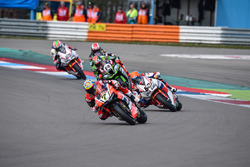 Chaz Davies, Aruba.it Racing - Ducati Team en Michael van der Mark, Honda WSBK Team
