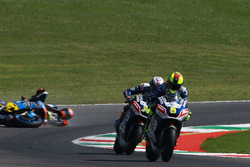 Hector Barbera, Avintia Racing, e la caduta di Tito Rabat, Marc VDS Racing