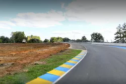 Le Mans track changes at Porsche curves