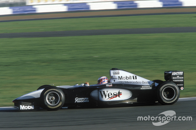 Jenson Button test de McLaren MP4/13 in 1999