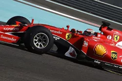 Kimi Räikkönen, Ferrari, testet Pirelli-Reifen für 2017