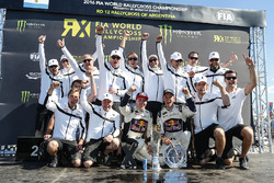 1. EKS RX mit Toomas Heikkinen, EKS RX, und Mattias Ekström, EKS RX
