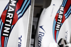 Логотип Martini на кожухе двигателя Williams
