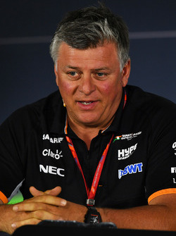 Операційний директор Force India Formula One Team Отмар Шафнауер