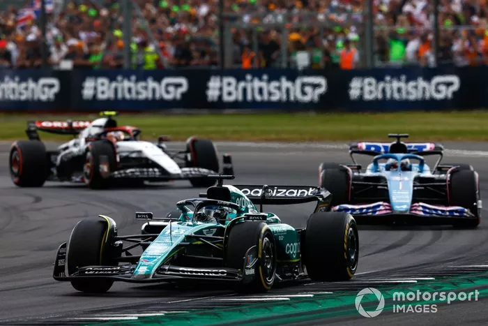 Lance Stroll, Aston Martin AMR23, Esteban Ocon, Alpine A523, Yuki Tsunoda, AlphaTauri AT04