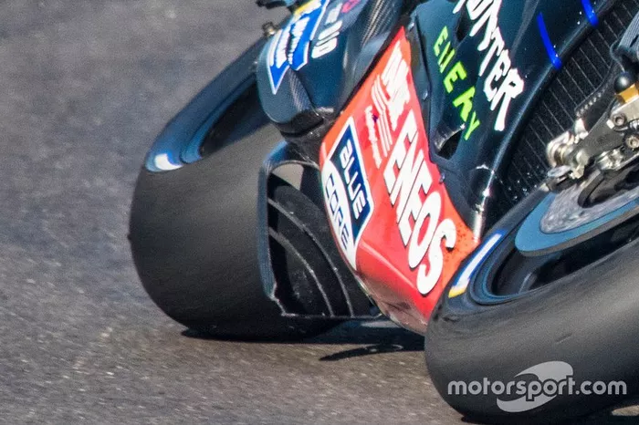 Yamaha Factory Racing spoon detail