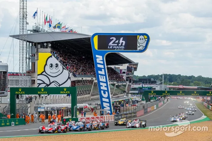 Início das 24 horas de Le Mans 2019